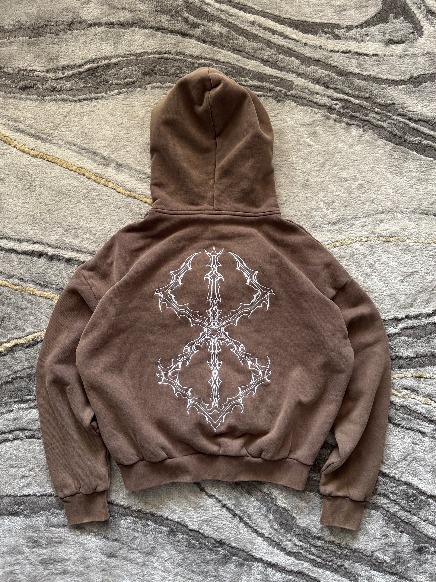 Berserk Zip Hoodie (Mocha)