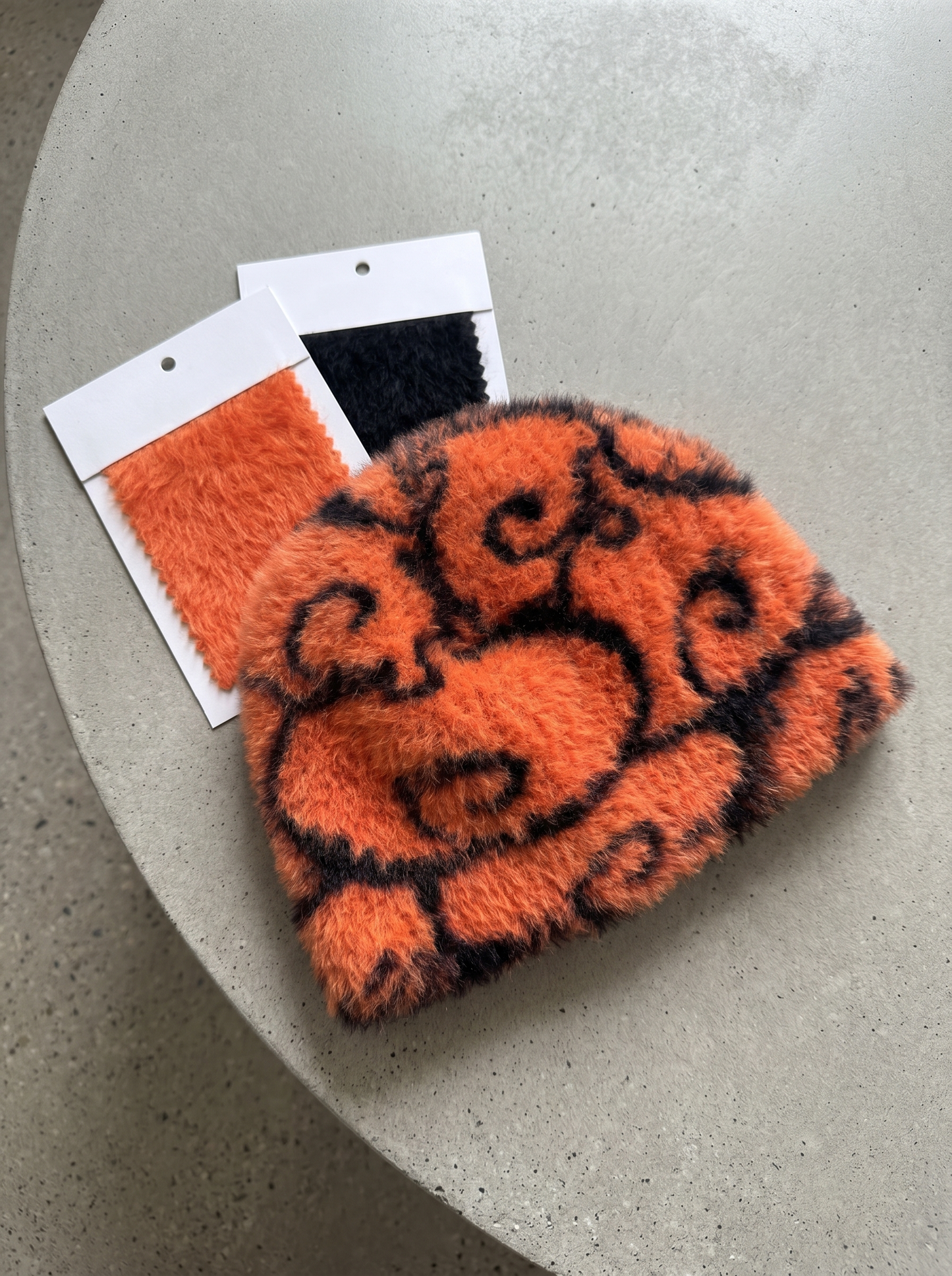 Flame Mohair Beanie