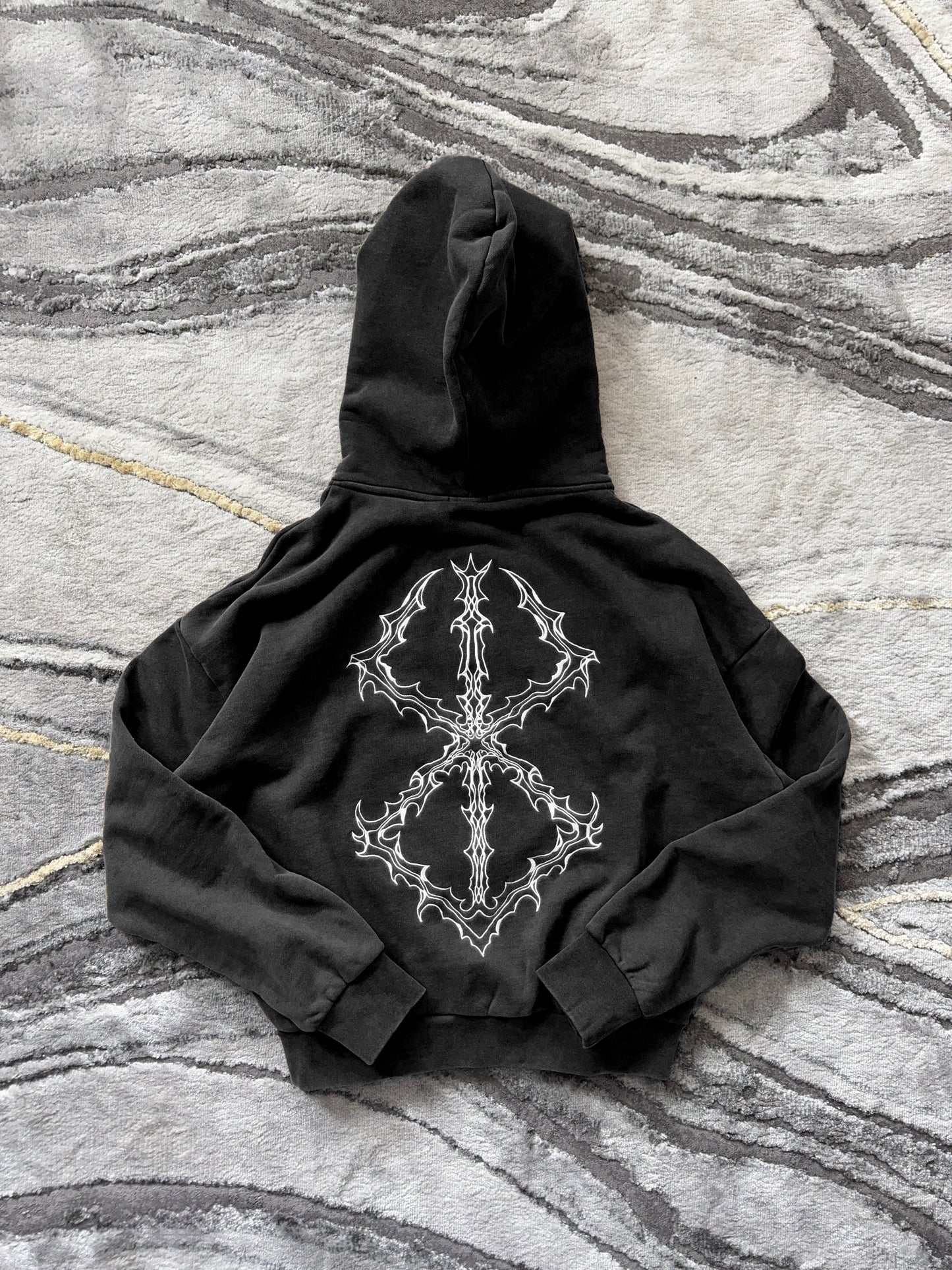 Berserk Zip Hoodie (Charcoal)