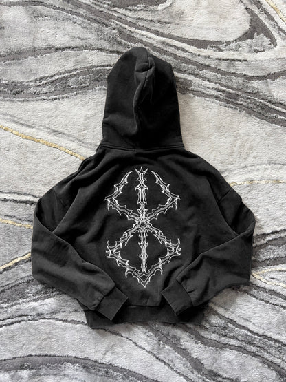 Berserk Zip Hoodie (Charcoal)