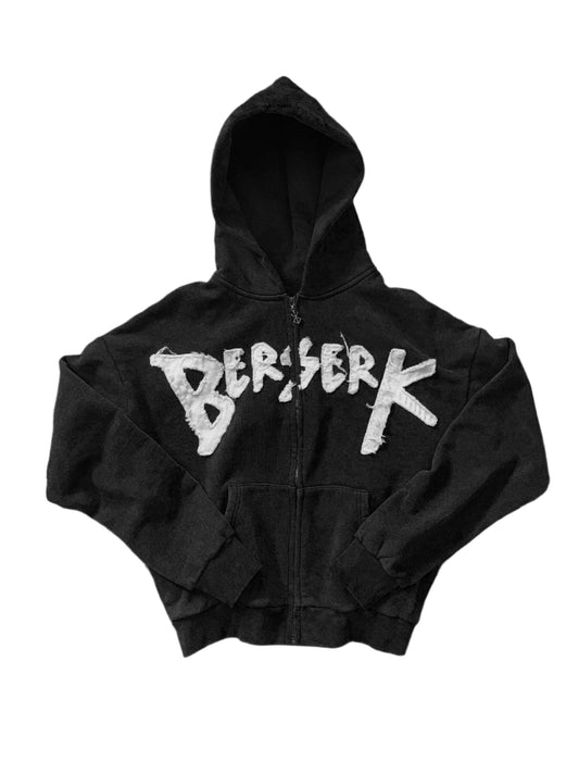 Berserk Zip Hoodie (Charcoal)